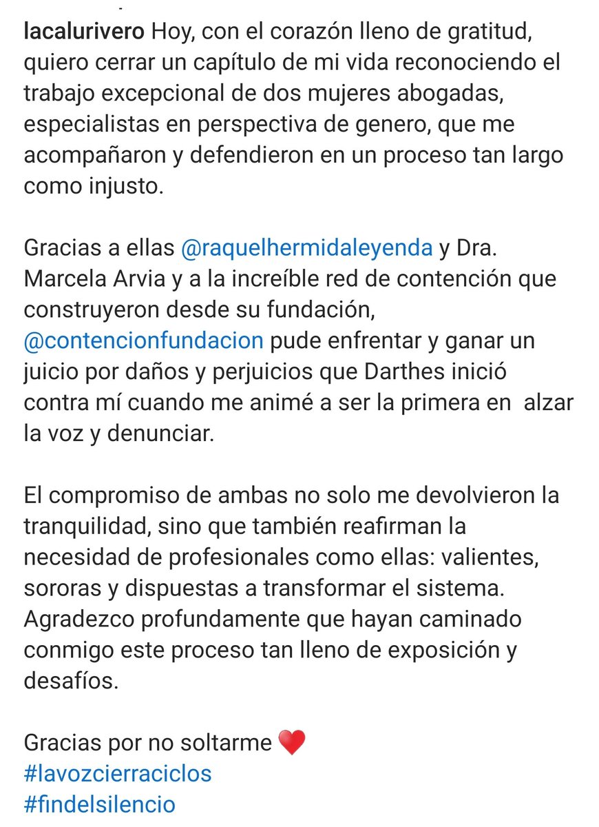 actrices_arg's tweet photo. Cerrar un capítulo.
#NoNosCallamosMas https://t.co/3AkGikpcuZ