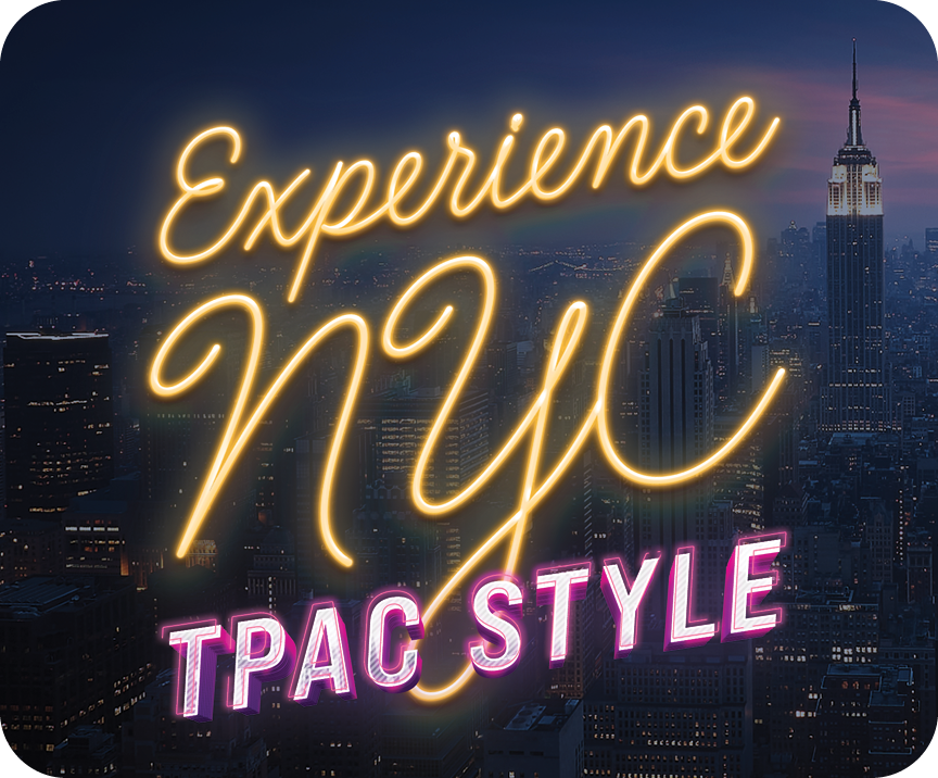 Exciting news!! We’re bringing back the NYC Experience – TPAC Style on October 23–26, 2025! 🍎🗽🚕

Registration opens soon, but you can visit tulsapac.com/nyctrip now to explore the itinerary and sign up for more info! You won't want to miss this unforgettable arts adventure!