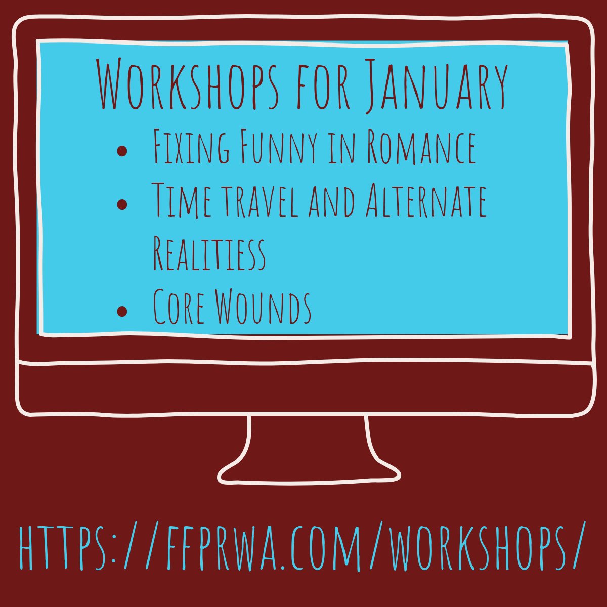 FFnP's tweet image. January is right around the corner! Have you signed up for a FF &amp;amp; P workshop yet?

See ffprwa.com/workshops/ for more details.