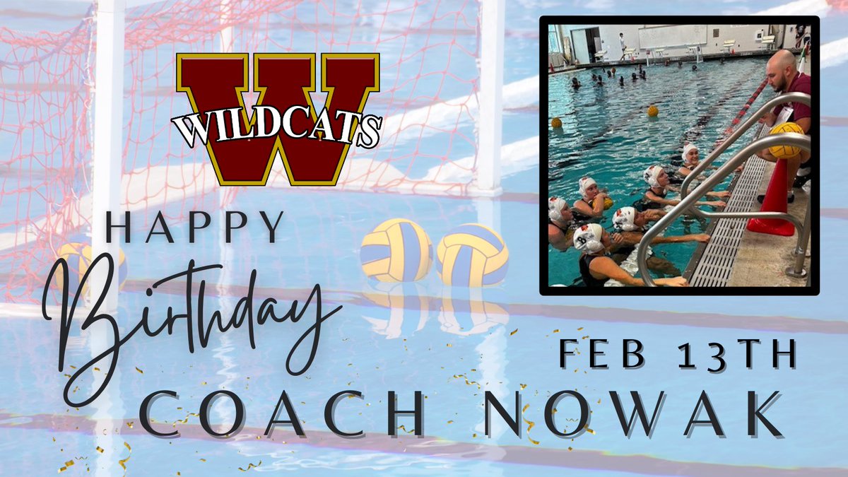 Cy Woods Athletics 212 (@cw_athletics) on Twitter photo Today we are wishing a very HAPPY BIRTHDAY to Coach Nowak of <a href="/CyWoodsWAPO/">Cy Woods Water Polo</a> !! 🤽♂️ Today we are wishing a very HAPPY BIRTHDAY to Coach Nowak of <a href="/CyWoodsWAPO/">Cy Woods Water Polo</a> !! 🤽♂️