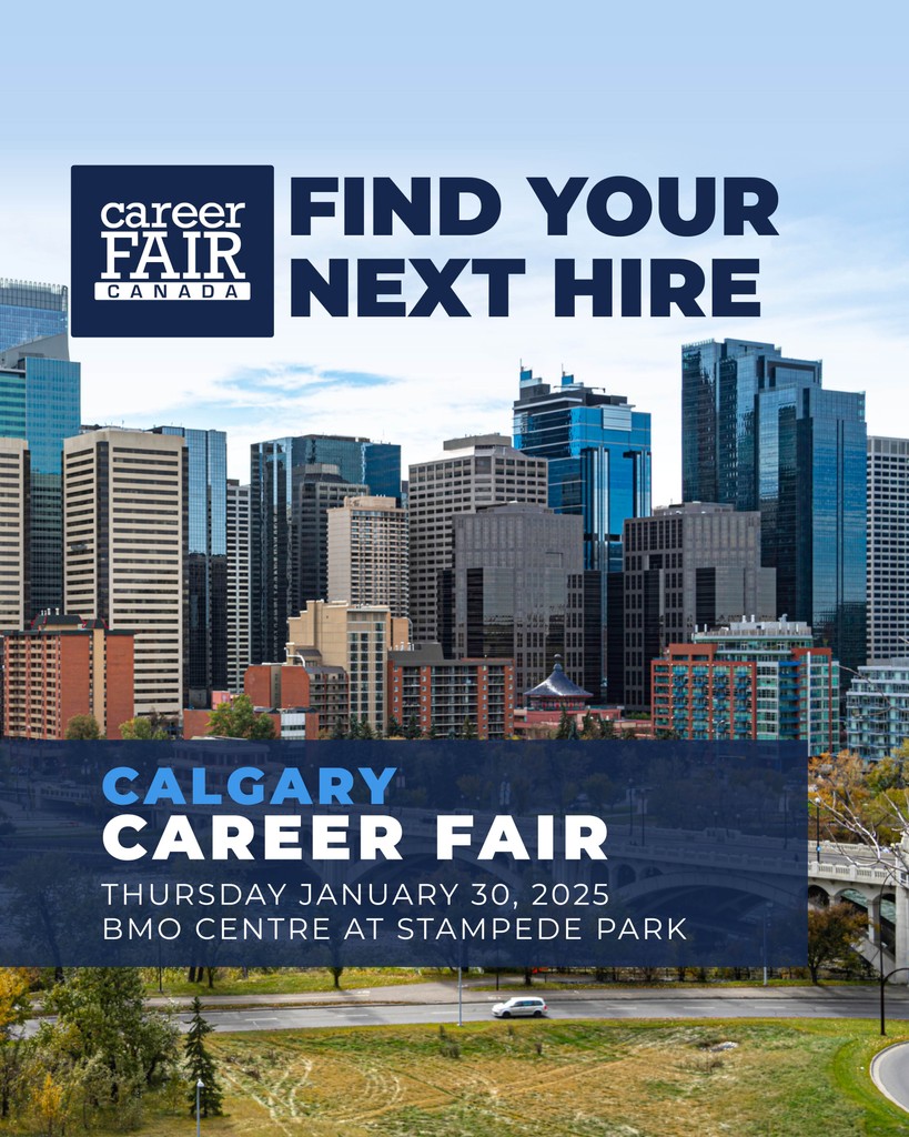 Are you looking for talented individuals to join your team? Then the #Calgary Career Fair Canada event is the place to be on Jan 30 2025. Get resumes &amp; hire on the spot at the BMO Centre at Stampede Park. 

Click on the link to register for your booth.

careerfaircanada.ca/exhibitors/?ut…
