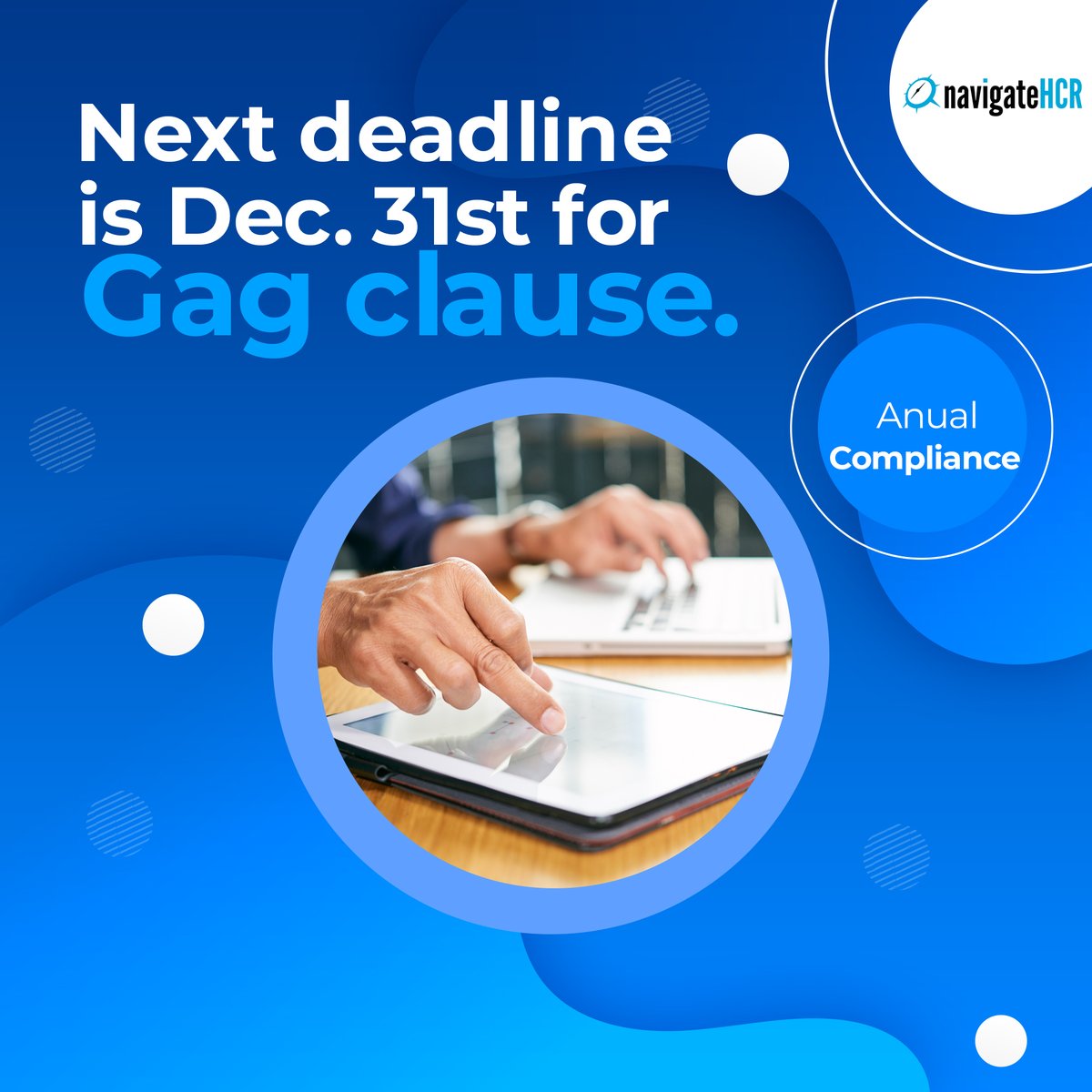 NavigateHCR's tweet image. No more gag clauses! Health plans must confirm compliance annually. The next attestation deadline is Dec. 31, 2024. 

Let’s partner up!
navigatehcr.ubpages.com 

#NHCR #TransparencyInHealthcare #NavigateHCR