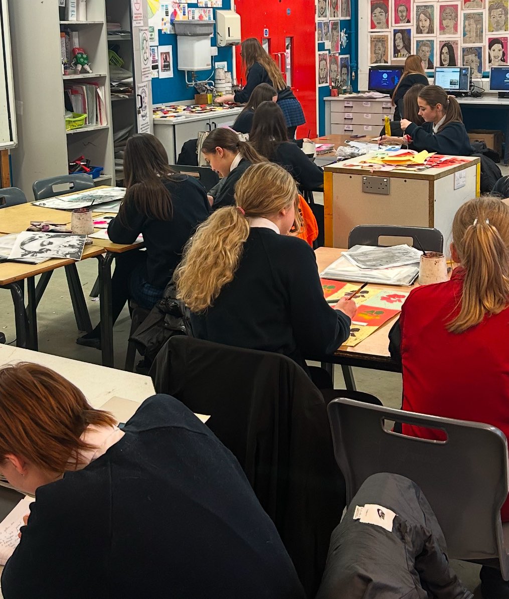 Well one more sleep and we are off! So it makes me super proud that our lovely Year 11 stayed back tonight to make sure they got their work done! #ambition well done you lot!! #proud <a href="/ArtGshs/">GSHS_Art&Design</a>