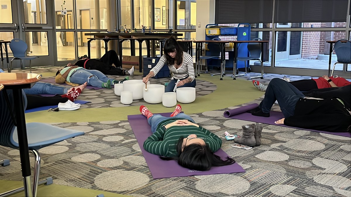 De Zavala Counselors (@zavalacounselor) on Twitter photo Staff <a href="/dezavalaesa/">Lorenzo de Zavala</a> started their break with a Sound Bath to begin their wellness journey❄️ We encourage all to take time for themselves during this time off. 😊 <a href="/ArriagaChaem/">Chaem Arriaga</a> <a href="/GPISDCounseling/">GPISD Counselors</a> <a href="/teka1920/">Temeka</a> <a href="/Mrs_NVG/">Mrs. Glover</a>
#WellnessJourney
#soundbath Staff <a href="/dezavalaesa/">Lorenzo de Zavala</a> started their break with a Sound Bath to begin their wellness journey❄️ We encourage all to take time for themselves during this time off. 😊 <a href="/ArriagaChaem/">Chaem Arriaga</a> <a href="/GPISDCounseling/">GPISD Counselors</a> <a href="/teka1920/">Temeka</a> <a href="/Mrs_NVG/">Mrs. Glover</a>
#WellnessJourney
#soundbath