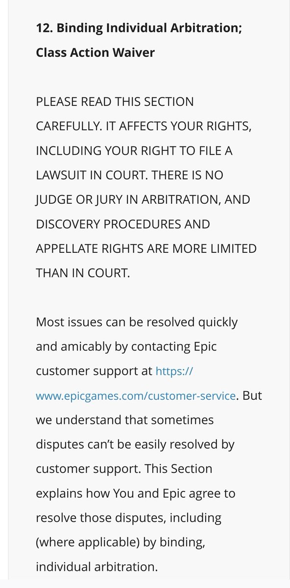 KvKGsG's tweet photo. #Fortnite 
So as of recent #epicgames had a #ClassAction #Lawsuit 
Something I and other #gamers  noticed when I got on the #ps5 to play some of the #FortniteOG &amp; if you  scroll to 12 in the EULA this is something you honestly need to read 
Follow #KvKGsG #GamingNews https://t.co/HgyhdyUw9K