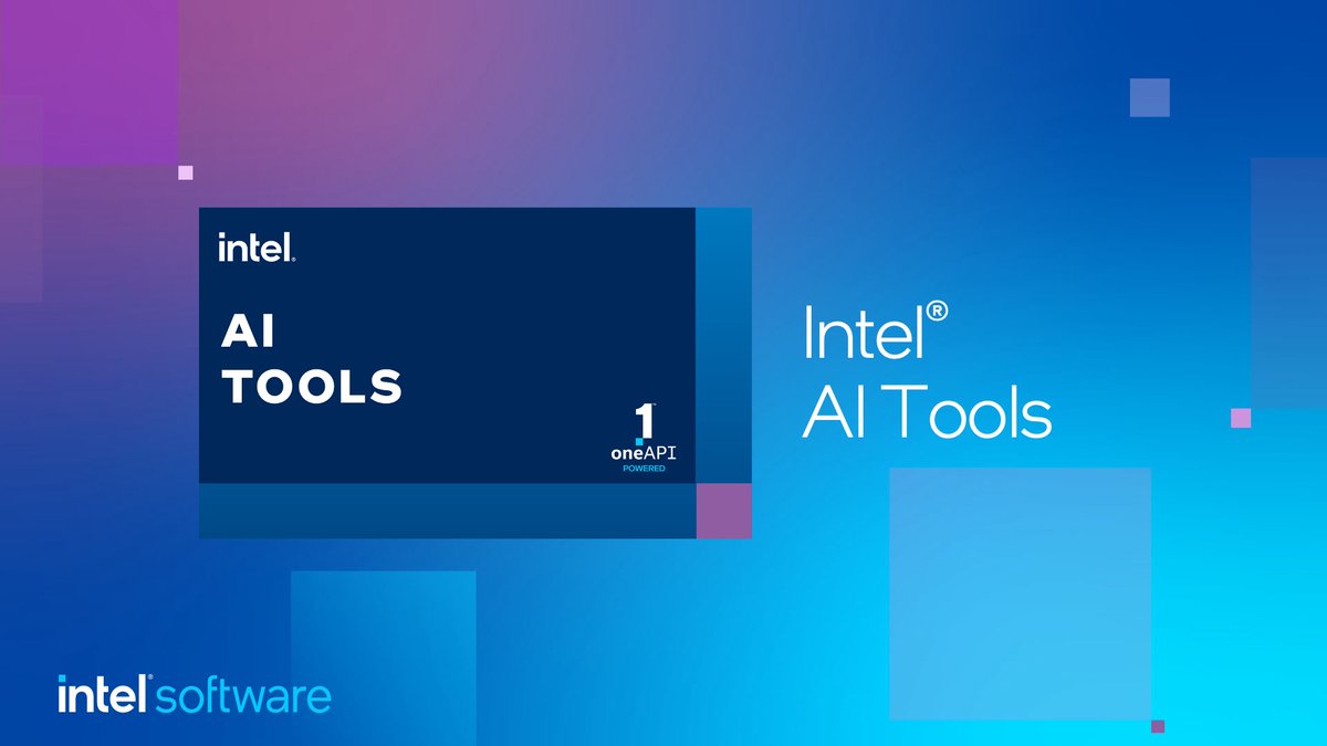 IntelDevTools's tweet image. Intel’s 2025.0 #AI Tools are here! With @PyTorch, @TensorFlow, JAX optimizations, and advanced neural compressors, these tools boost #GenAI productivity, streamline AI workloads, and optimize performance for Intel platforms. intel.ly/3ZwPKmI
#IntelAI