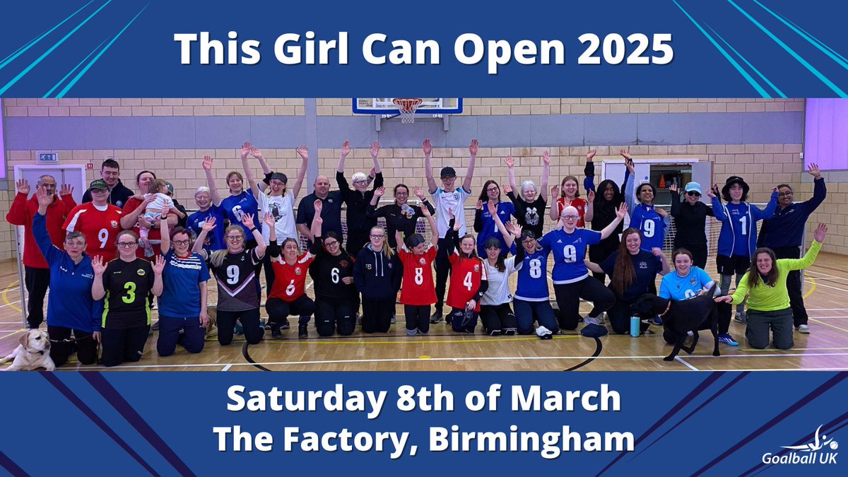 Entries are now open for the This Girl Can Open 2025! Here are the key details:

🔵Saturday 8th March 
🔵The Factory, 5 Devon Way, Birmingham, B31 2TS
🔵Free entry!

For more information, including how you can sign-up, follow the link below👇

forms.office.com/e/8exKcrEdKS