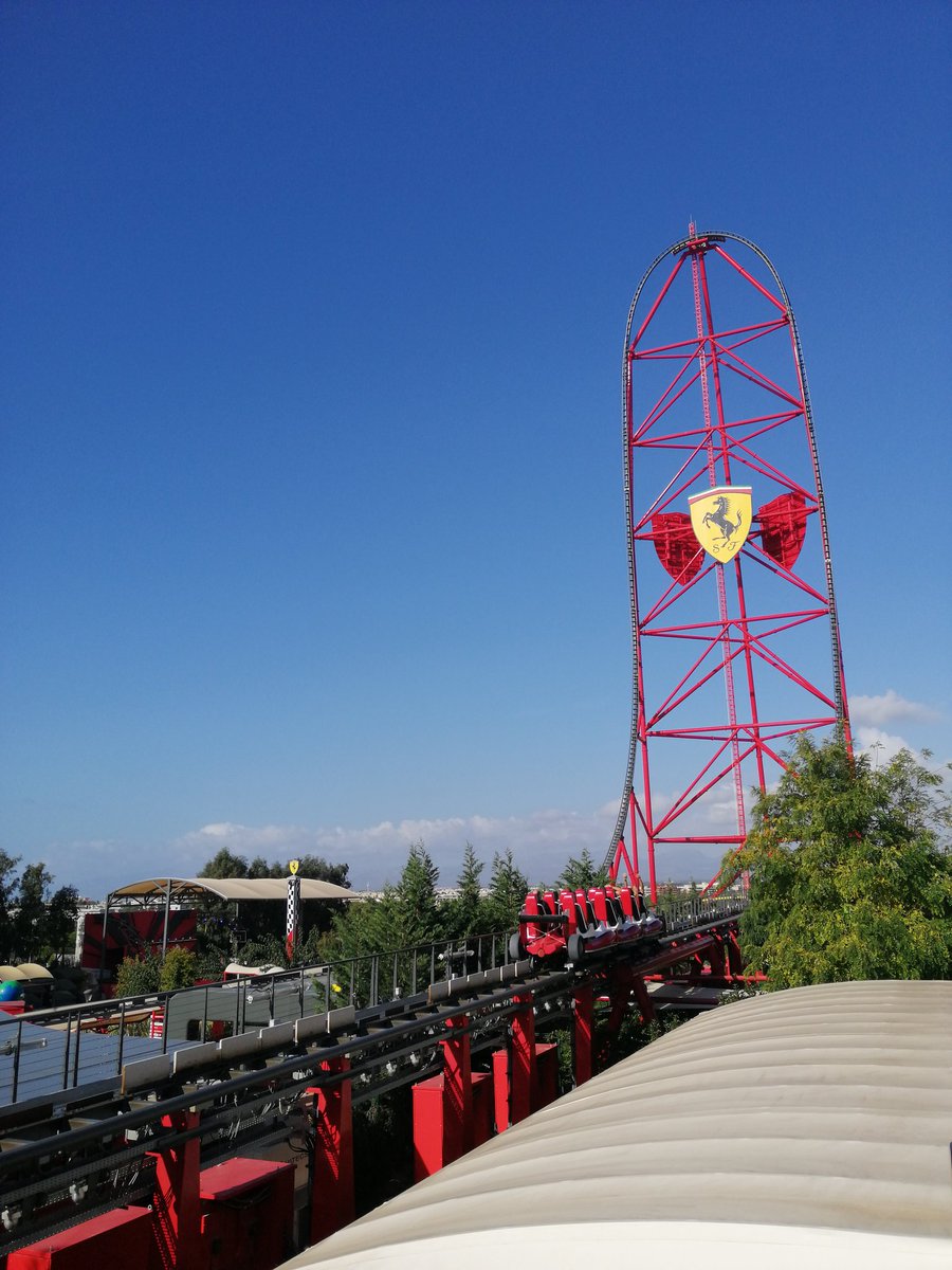 For day 19 of #25daysofcoasters I have...

My No.7 - Red Force at Ferrari Land (Portaventura)

What a launch that is... It just keeps going and going and then the top hat is mental, then you pick all the speed back up coming back down. A truly mental ride I'm glad I've done!