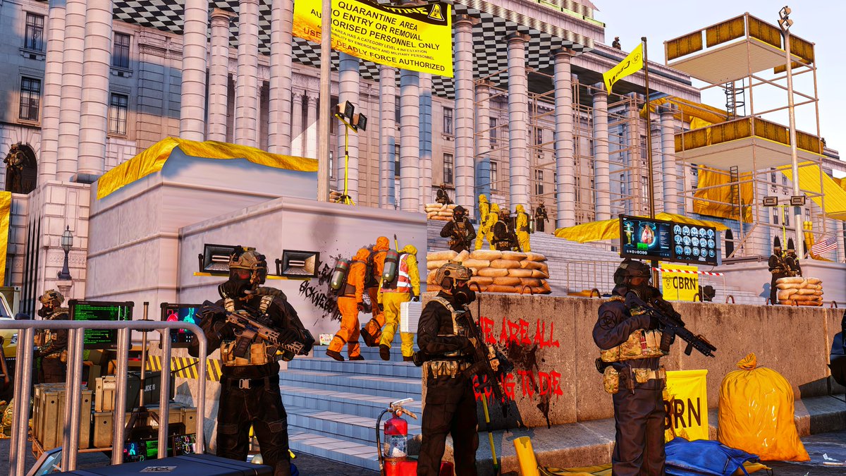 Neoncanvars's tweet photo. Emergency convening of the CBRN Team
#Arma3 #Arma3Photography #ArmaPhotography https://t.co/x8eziVXIRO