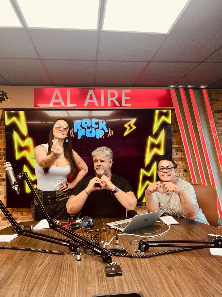 ⭐️HAKEMBO NEWS 🎙

😇🥰Los más buenitos de la #Rocka🤘🎸están listos para transmitirte buenísima onda y mucha música 🎶🎧

<a href="/rauldaumas/">Raúl Daumas Ladouce</a> + @virchuyaboski + @jtjorgetorres 😎 contigo hasta las 15hs en #RockandPop 🤟🏻 con <a href="/hakembonews/">HKBO 9 Años</a> ⭐️🎙