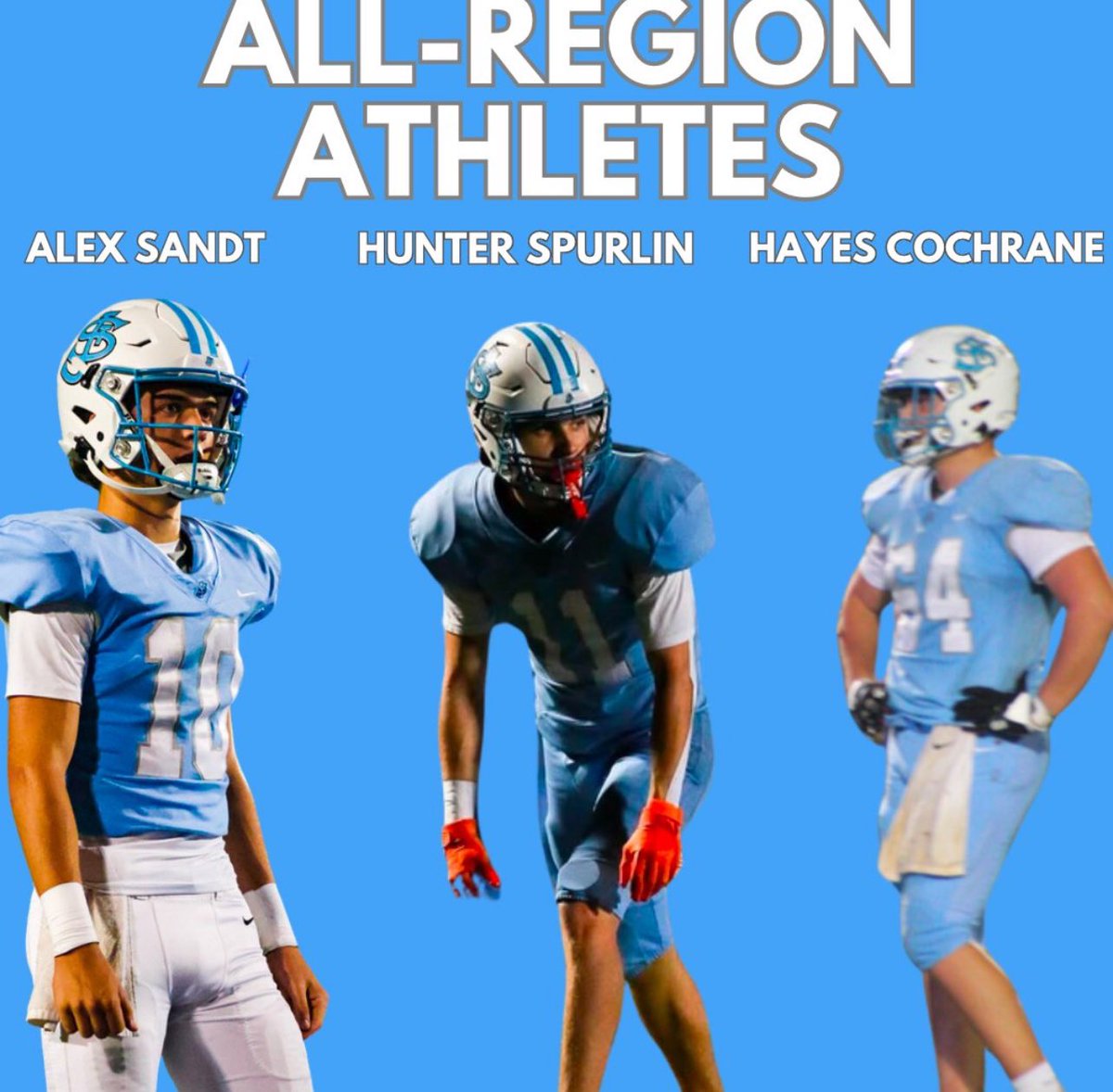 alex_sandt's tweet photo. Loved playing with my guys all season. Proud of you all💯 #family #allregion #Brothers @hayes_cochrane @hunterspurlin https://t.co/JSOd3475F5