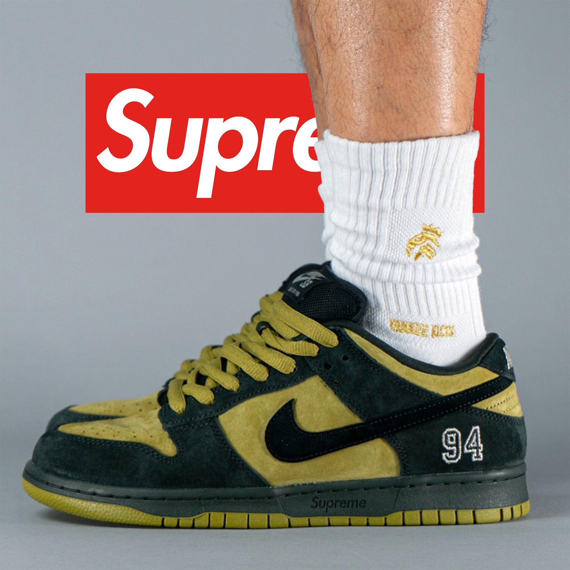 Supreme×NikeSB DunkLow Camper Green27cm Buy Supreme x Dunk Low SB 'Camper Green' - HQ8487 300 | GOAT
