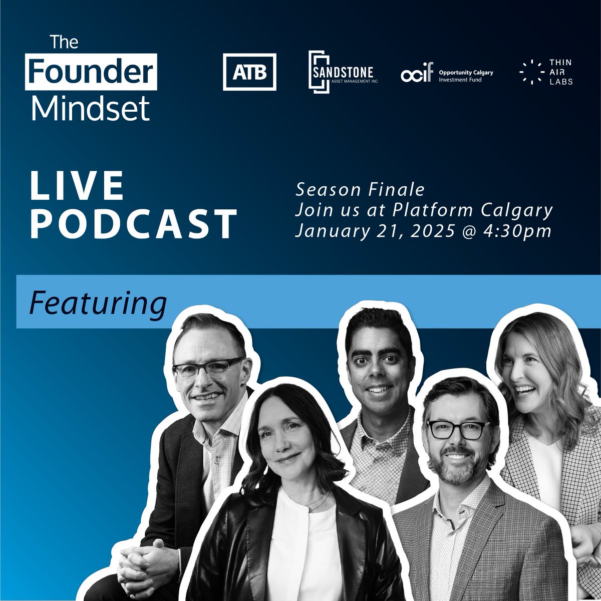 Before taking a minute this holiday season...
📆 Drop January 21 in your calendar 📆 and join us in the new year for a LIVE recording of The Founder Mindset podcast. 
Hear from the leaders supporting founders every step of the way 🚀
See ya there ⤵️
hubs.li/Q030cQD50