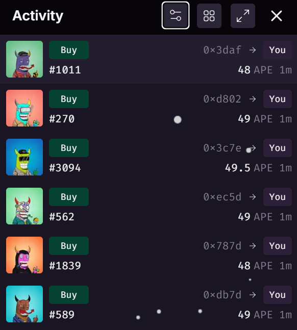 apecoin's tweet image. Love @GeezOnApe and @OOGIES_  grabbed more for the Advent Calendar.