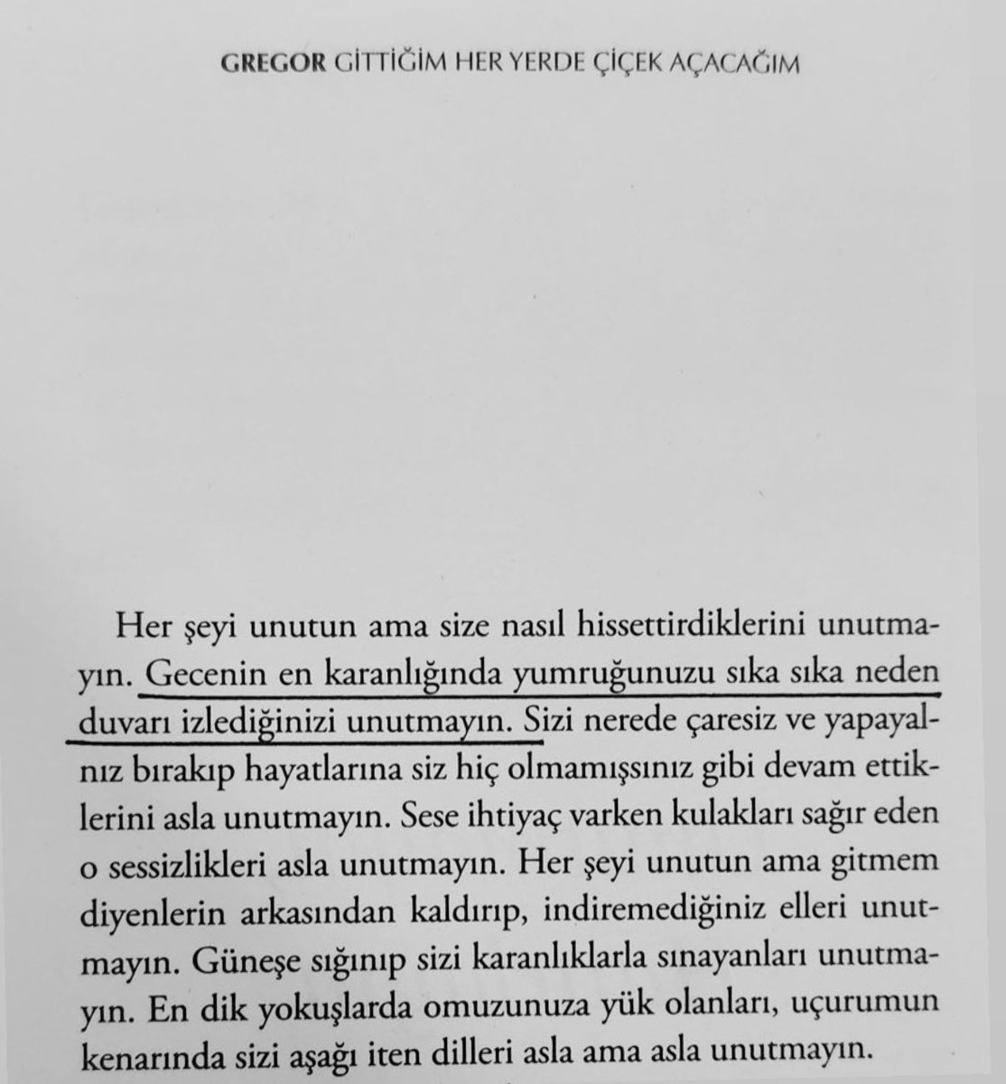 Unutmayın. Hatırlayın!