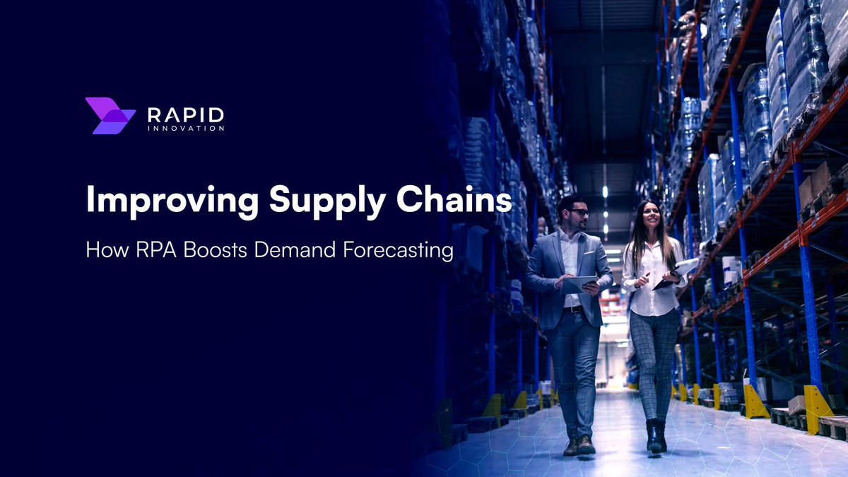 rapidin_ai's tweet image. Why settle for guesswork in demand forecasting when RPA can transform your supply chain into a data-driven powerhouse?

 𝗥𝗲𝗮𝗱 𝗠𝗼𝗿𝗲 : rapidinnovation.io/post/rpas-infl… 

  #RapidInnovation #SupplyChainInnovation #RoboticProcessAutomation #DemandForecasting #DataDrivenDecisions…