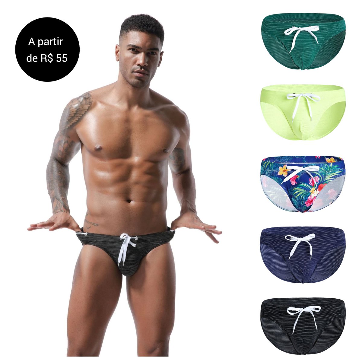 ☀️ Sunga Ultra Slim em promoção ☀️

Modelos a partir de R$ 55.. disponível na loja física e no site. Link abaixo 👇

vistasuacueca.com.br/sunga-ultra-sl…

#sunga #bh #bhz #sungasbh #gaybh #gaybhz