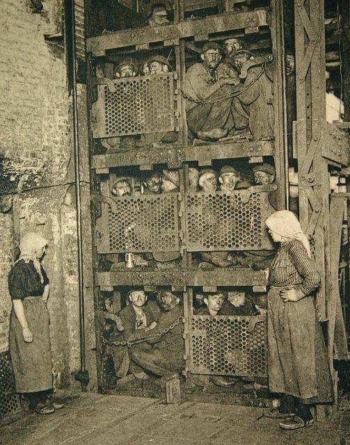 Working conditions before we were allowed to strike.