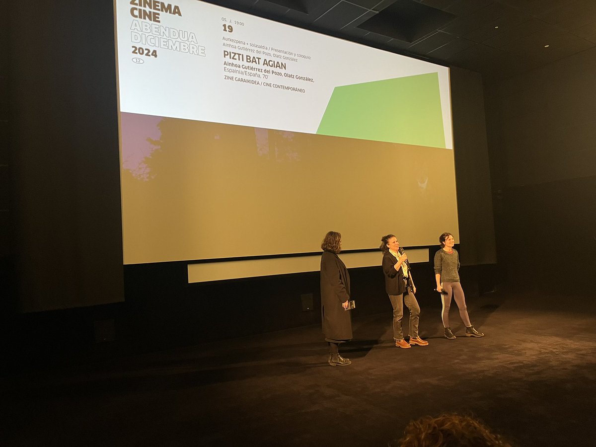maluta* films (@malutafilms) on Twitter photo #piztibatagian filmaren emanaldia <a href="/tabakalera/">Tabakalera</a> n, Ainhoa Gutierrez eta @OlatzGAbrisketa zuzendariekin, orain #piztibatagian filmaren emanaldia <a href="/tabakalera/">Tabakalera</a> n, Ainhoa Gutierrez eta @OlatzGAbrisketa zuzendariekin, orain
