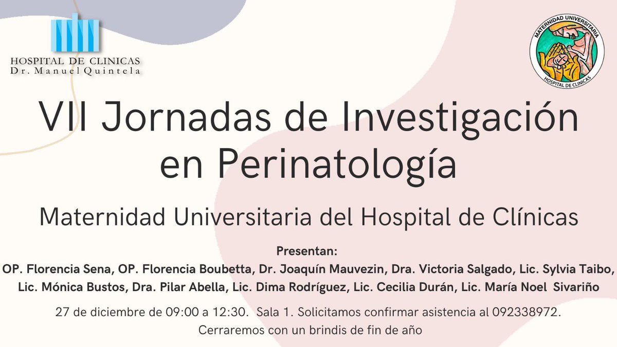 Maternidad Universitaria Hospital de Clinicas tweet media
