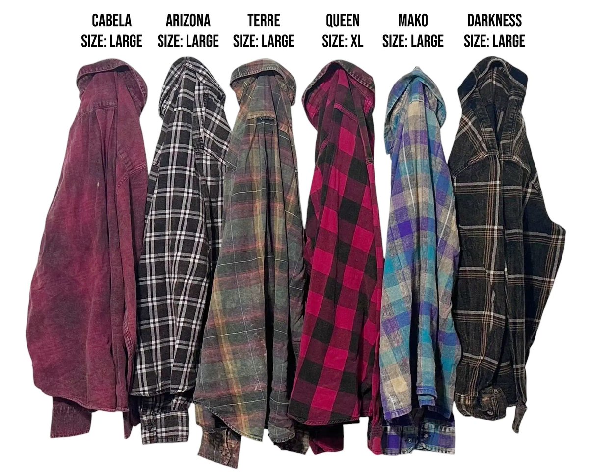 BeardedBee's tweet image. 💥 Acid wash restock just dropped! 💥
#acidwash #flannels #flannelshirt #christmasgift