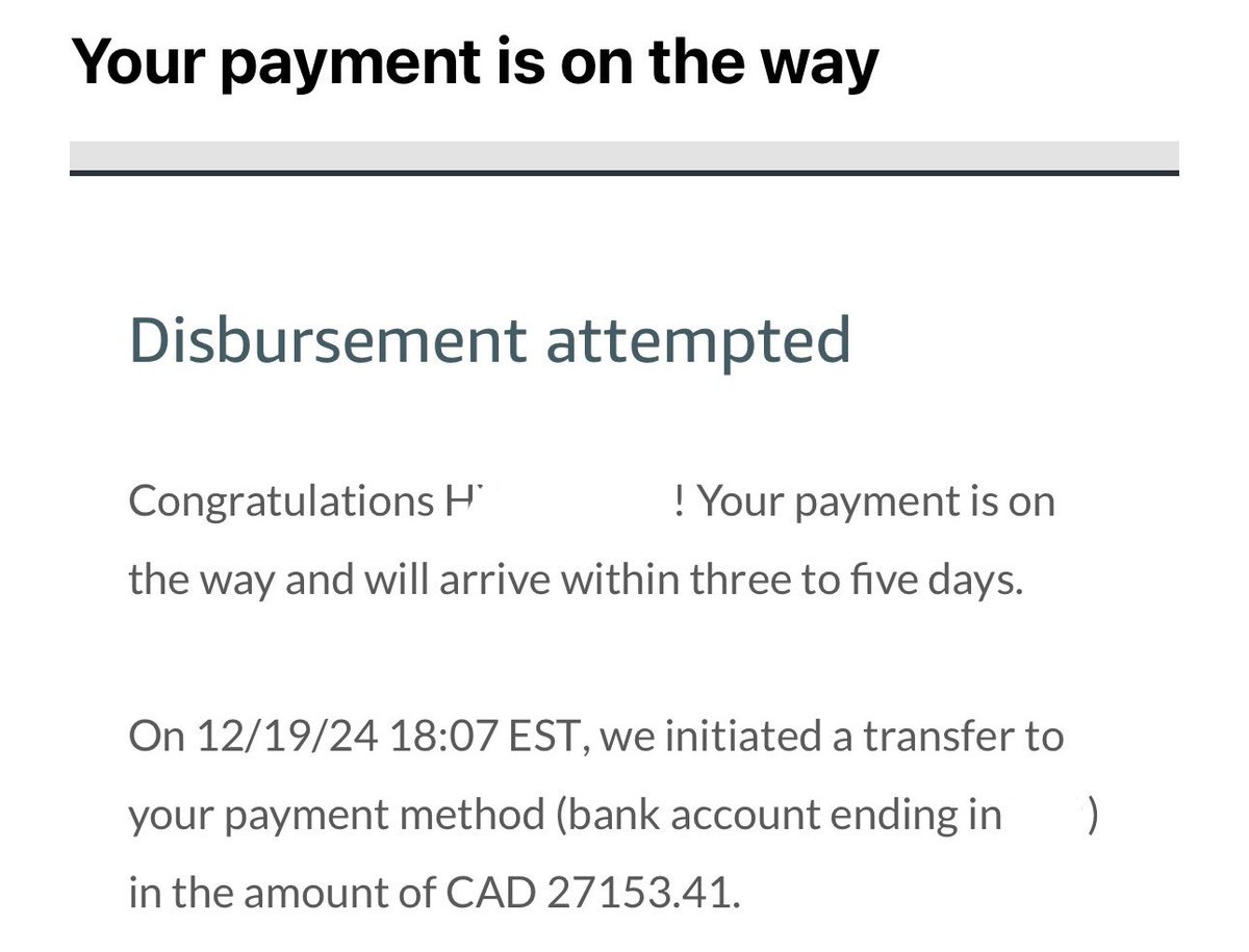 If there’s one thing that Amazon FBA is truly great for it’s for cash flow 🪙

27K payment on the way &amp; most of it will be used to buy some more bitcoin ♻️