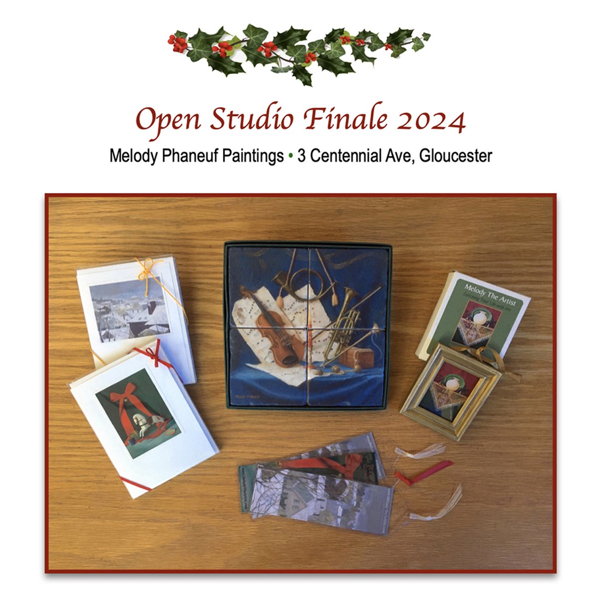 MelodyTheArtist's tweet photo. Last Open Studio weekend Dec 21 &amp; 22, 1-5. Come visit &amp; celebrate the Winter Solstice @ 3 Centennial Ave in Gloucester
#art #painting  #Gloucester #openstudio #holidays #gallery #capeann https://t.co/OmB10w7PSH