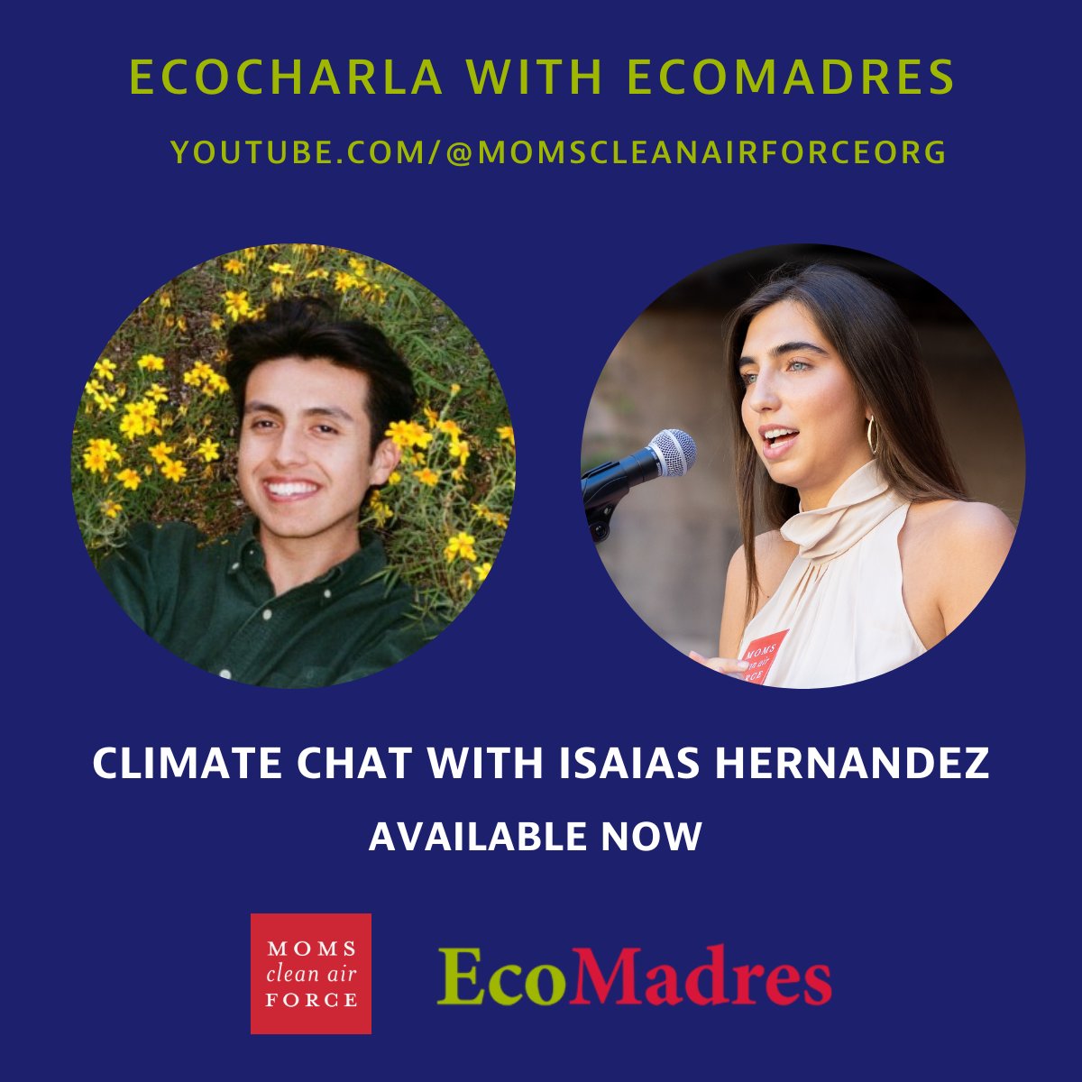 Tune in for our enriching EcoCharla, or #ClimateChat, with <a href="/ecomadres_/">EcoMadres</a> and Isaias Hernandez, Founder of <a href="/queerbrownvegan/">Isaias Hernandez</a>. Isaias shares how growing up near a major freight train hub and chemical facilities in LA impacted his version of environmentalism.