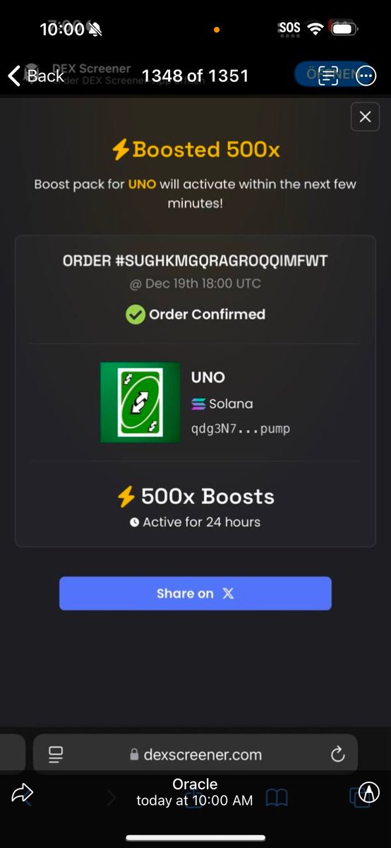 <a href="/CarsonYur/">carson</a> Its $UNO for sure. CTO just raised 4k for boost in 12hours. Come and chill with us.
ca: qdg3N7dy8y7x6dmnHeKMLtCX5RbrzLzhCUAArbJpump