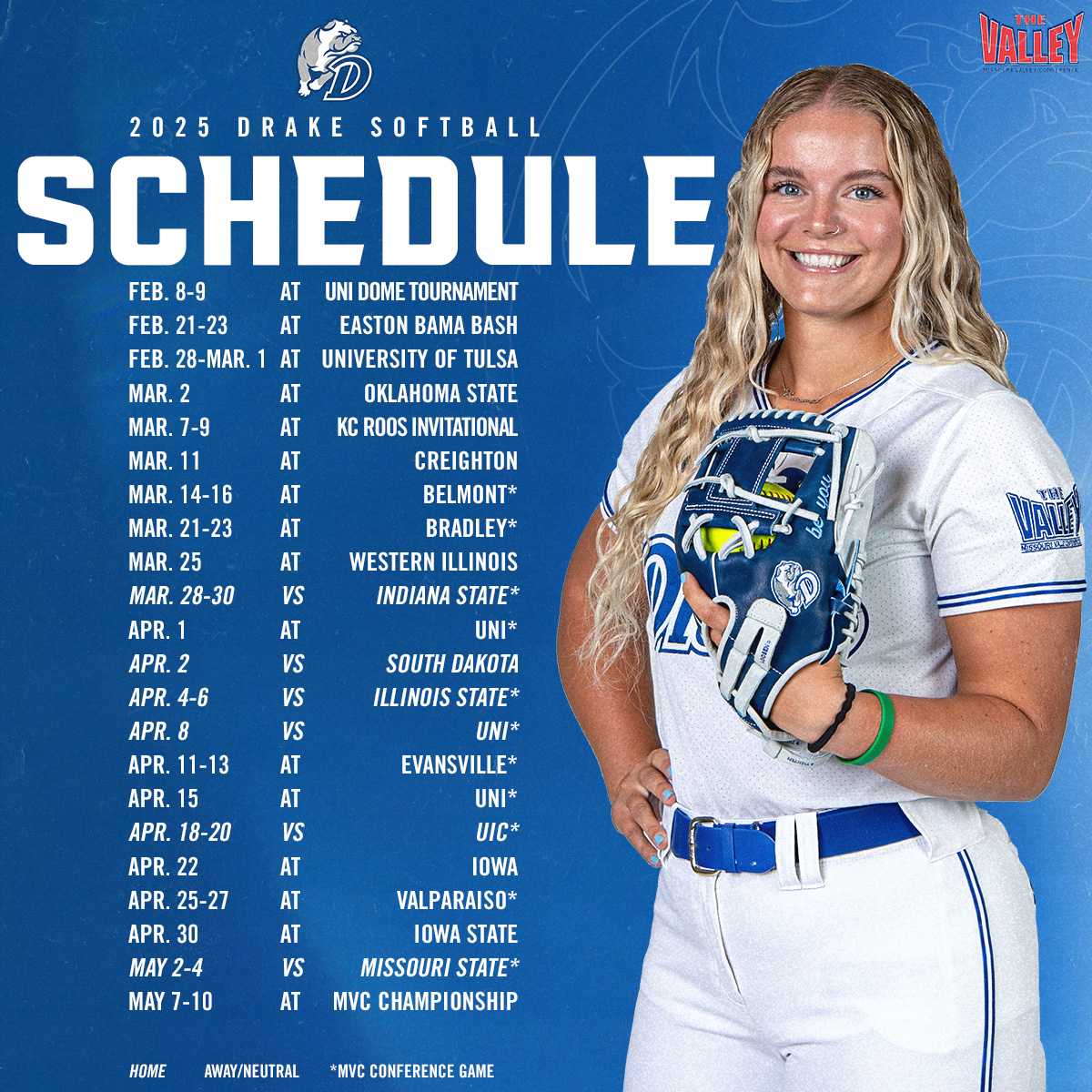 𝘼𝙡𝙢𝙤𝙨𝙩 𝙩𝙝𝙖𝙩 𝙩𝙞𝙢𝙚... ⏰

The 2025 schedule is set!

🥎📰➡️ bit.ly/421sYGD

#DSMHometownTeam