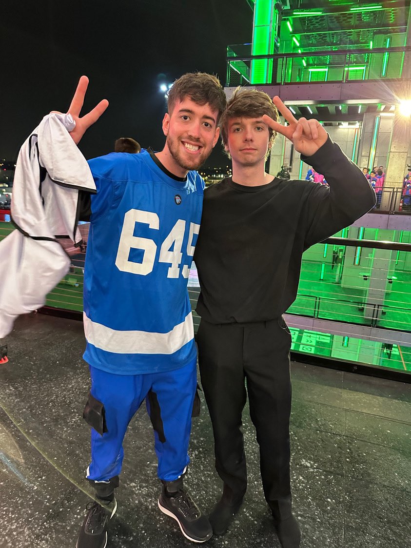 Now that I am allowed to post I wanted to share with everyone that I was contestant #645 on <a href="/MrBeast/">MrBeast</a> brand new show #BeastGames this was shortly after being eliminated and losing out on 5 million dollars thank you <a href="/KarlJacobs_/">karl :)</a> for the picture! Watch now on Amazon!