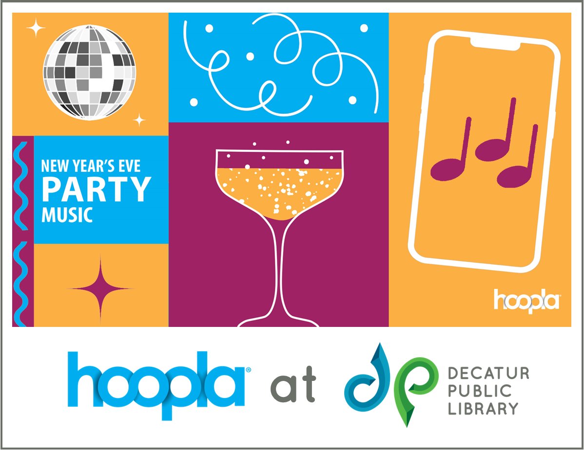 Did you know you can stream music on hoopla? From new releases and chart-topping hits, discover your soundtrack for New Year’s Eve (or whenever!) ad-free with no subscription fees. Download hoopla today and get your groove on!