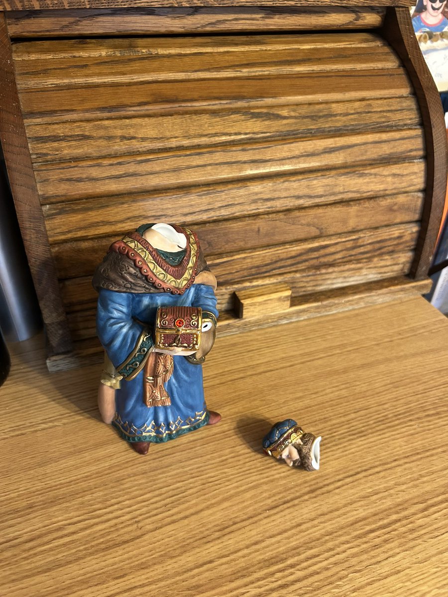 In my defense, your honor, I was tired from working overnights. And what is a wise man doing in front of the breadbox anyway?