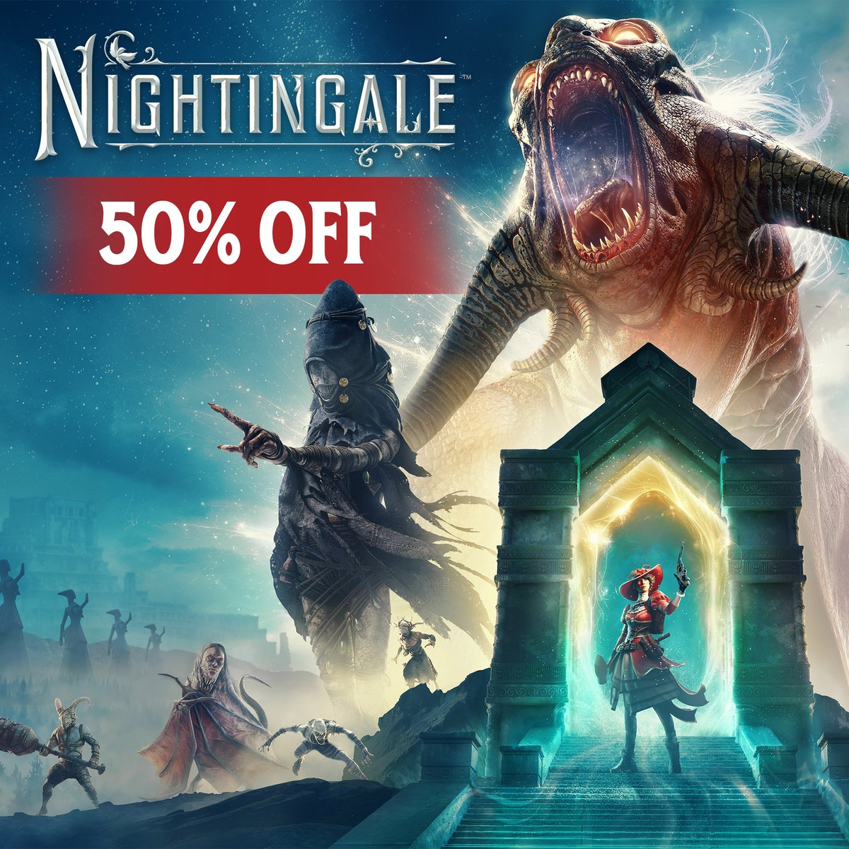 Nightingale is now 50% off for the Steam Winter Sale—the lowest price this year! Jump in today to check out the festive holiday event and other new features from the recent Winter Update.

#SteamWinterSale #Nightingale #pcgaming