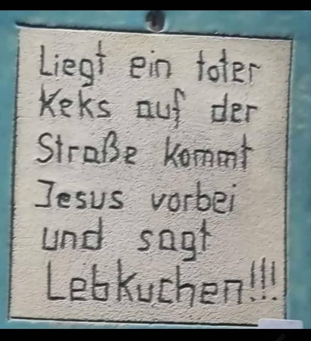 Ich hab grad lauter gelacht als ich wollte.... 🤣
