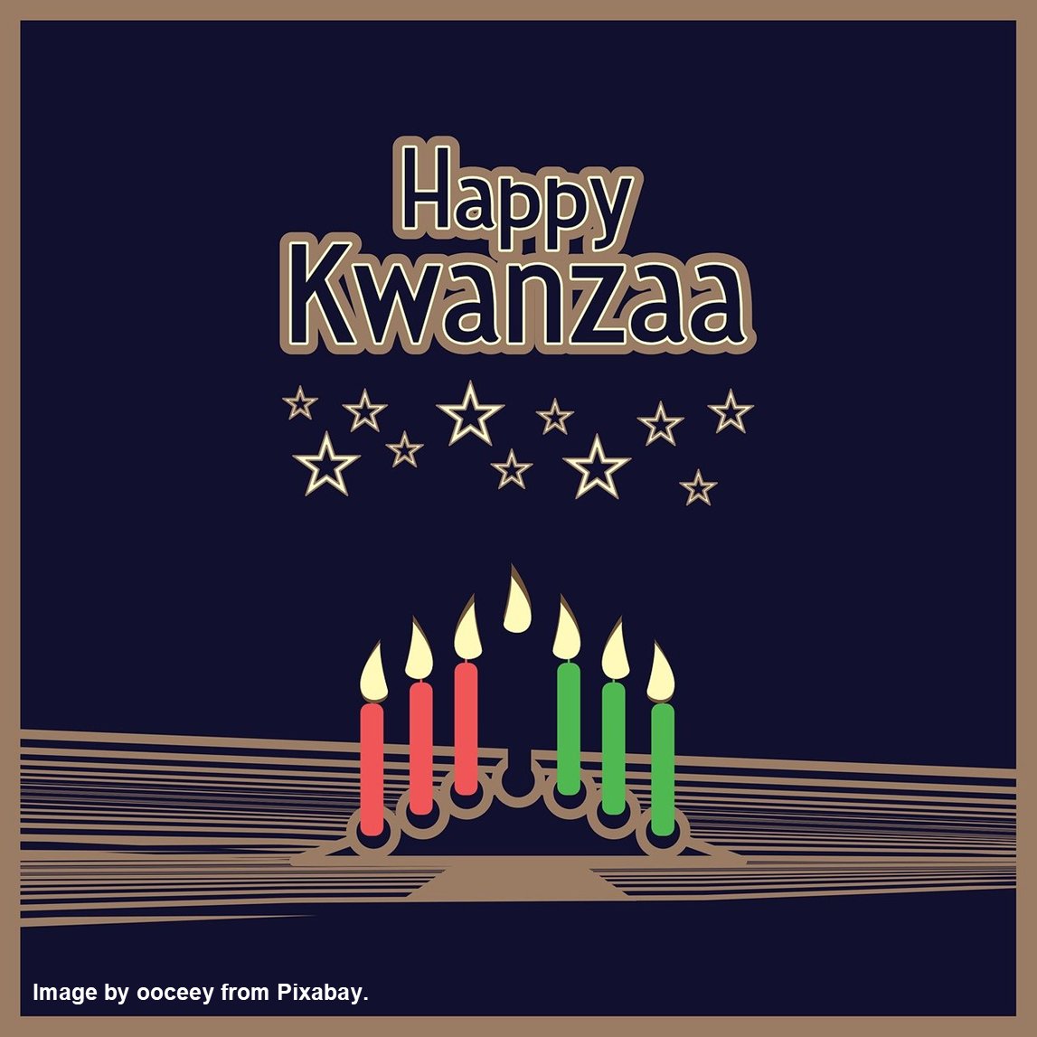 Today is the first day of Kwanzaa, a celebration of African-American culture, which continues until Jan. 1st. Learn more about the principles of this holiday at nmaahc.si.edu/explore/initia…, or check out a book from DPL!