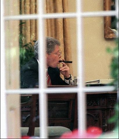 Bill Clinton, White House Oval Office 1993