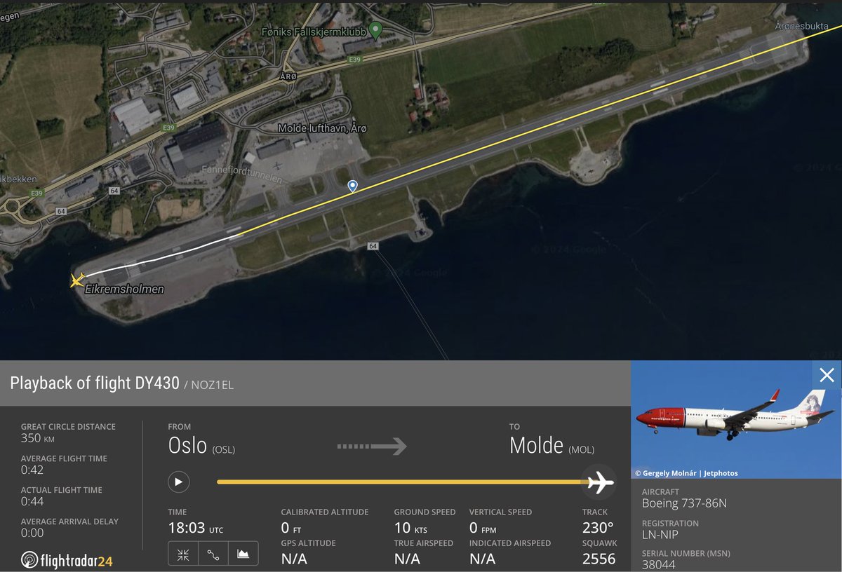 Flightradar24 tweet media