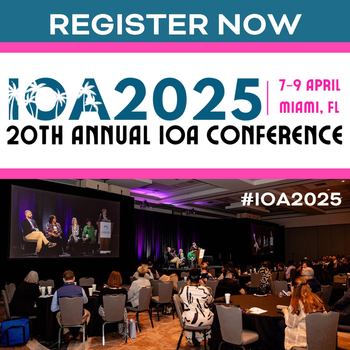 Join Us in Miami for the 20th Annual IOA Conference: ow.ly/fWIJ50UrSQt