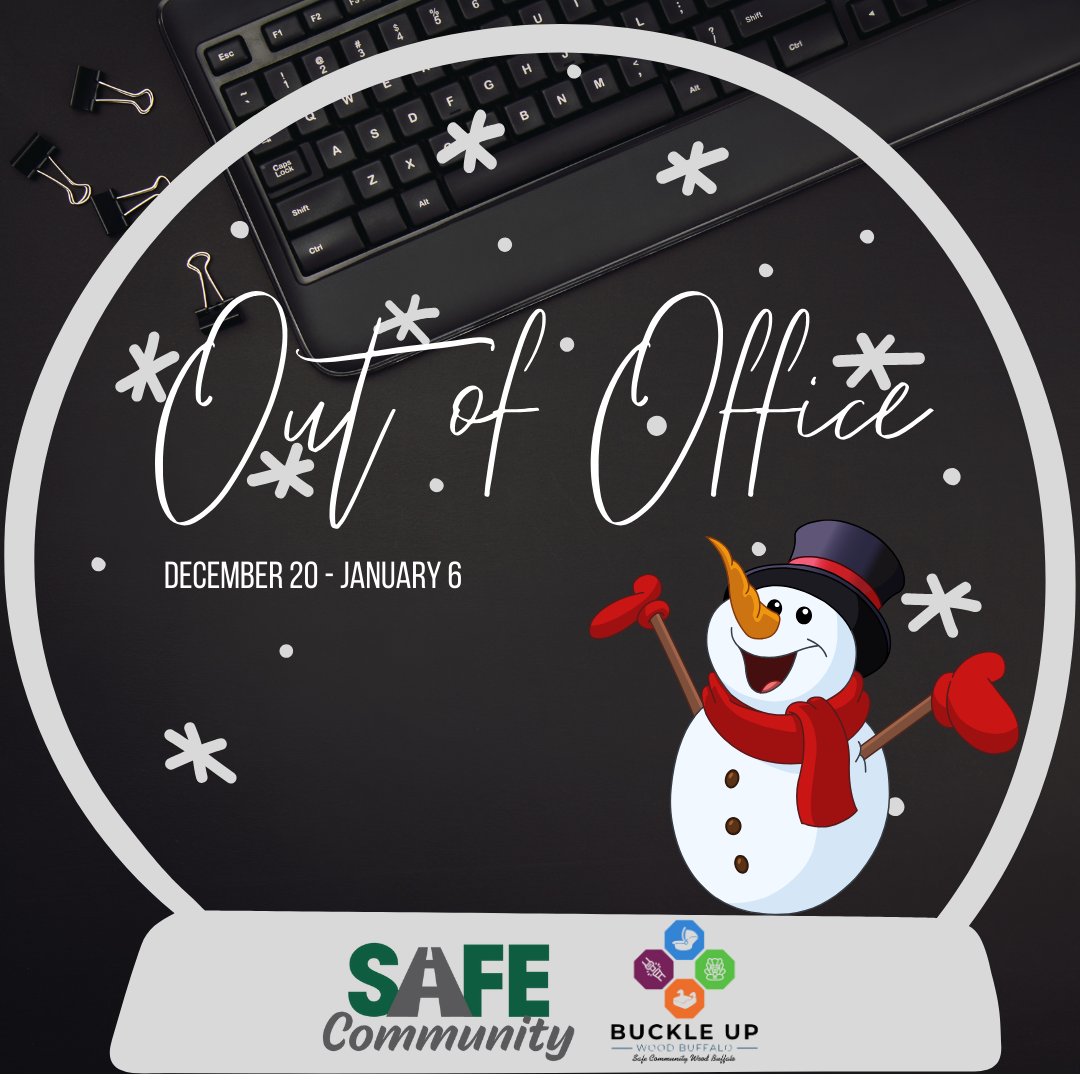 We are out of office for the holidays until January 6, 2025. Wishing everyone a wonderful holiday season to enjoy with family and friends. - SCWB Team