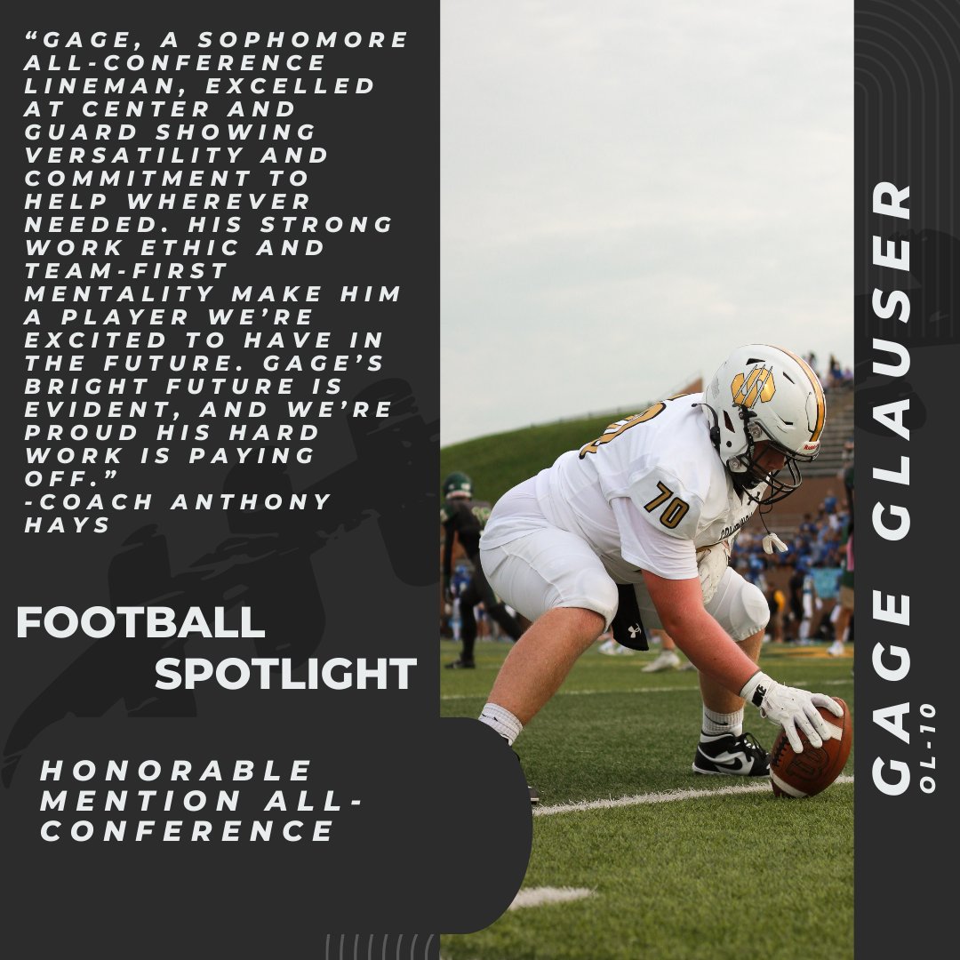 SavageAthletic2's tweet photo. Congrats, Gage! 🖤💛 https://t.co/ydlRNIoEEb