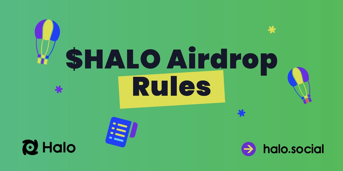 recitativonika's tweet photo. Things that matter in $HALO airdrops before TGE: https://t.co/1YaTLQx0Vg