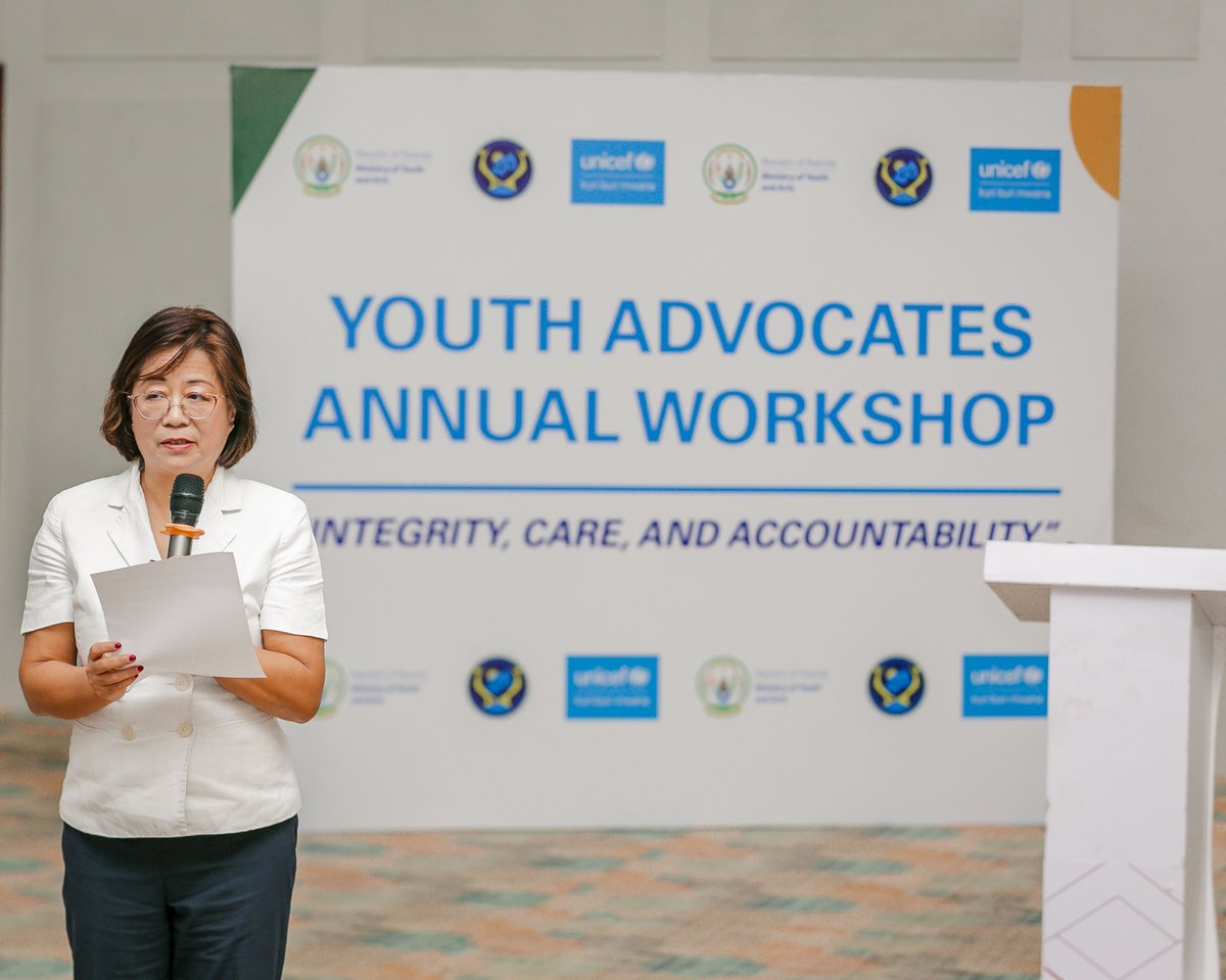 Yesi_Rwanda's tweet photo. 🚀 Day 1 of the #YouthAdvocatesAnnualWorkshop
@Yesi_Rwanda is honored to join fellow young leaders in this transformative event, With support from @unicefrw and @RwandaYouthArts, we’re inspired by the commitment of the @RwandaGov to nurture strong, responsible future generations. https://t.co/Vi7nq1NU9c