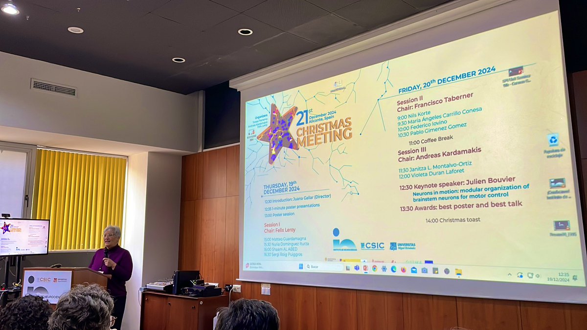 Guille Lopez-Bendito (@guillelbendito) on Twitter photo Kick-off for our <a href="/NeuroAlc/">Instituto de Neurociencias UMH-CSIC</a> Christmas 🎄 meeting! Excited for two days packed with science and collaboration! Wishing a Merry Christmas 🎁! <a href="/GLB_Lab/">Lopez_Bendito Lab</a> Kick-off for our <a href="/NeuroAlc/">Instituto de Neurociencias UMH-CSIC</a> Christmas 🎄 meeting! Excited for two days packed with science and collaboration! Wishing a Merry Christmas 🎁! <a href="/GLB_Lab/">Lopez_Bendito Lab</a>