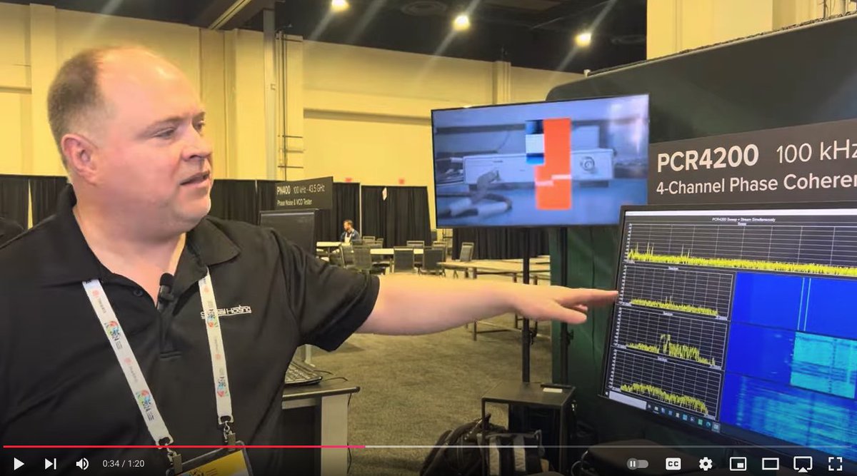 SignalHound's tweet image. Thanks to Military Embedded Systems for stopping by at #AOC2024!

Here is Justin Crooks, Senior #RFEngineer, discussing the #PCR4200, a 4-channel phase coherent receiver &amp;gt; &amp;gt; youtube.com/watch?v=qgBlBl…

Feature sets will determine the #PCR4200 release date. Watch for updates or…