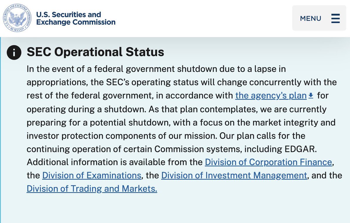 RippleXrpie's tweet image. 🚨JUST IN: SEC Preparing for Shutdown! #XRP