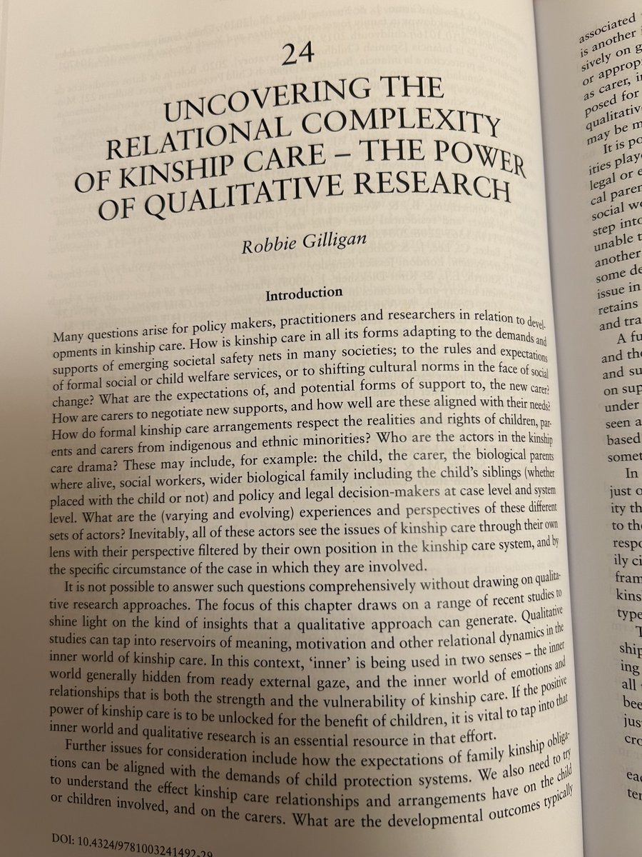 Always a long time between first invitation to contribute a chapter and finally receiving the great work (this time a weighty tome in every sense) 😎. Today was the day! thank you to editors and fellow contributors. I see some serious reading ahead😂