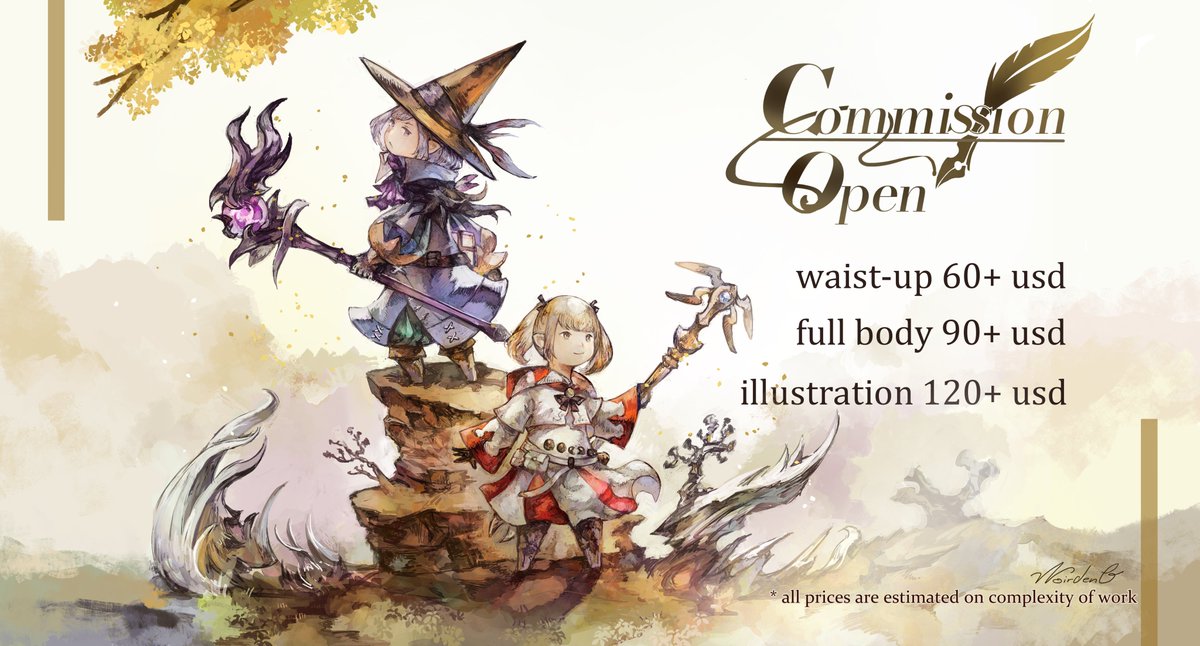 noirdenb's tweet image. 🕯️Commission OPEN🕯️
Hi! commission are available now.🥑
Info here▶️ docs.google.com/presentation/d…
I'm open on VGEN too! ▶️vgen.co/Noirdenb
Thank you so much for supporting! 🙏