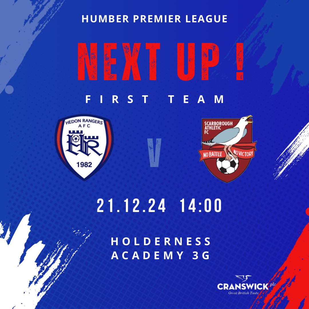 Our only fixture for the weekend.