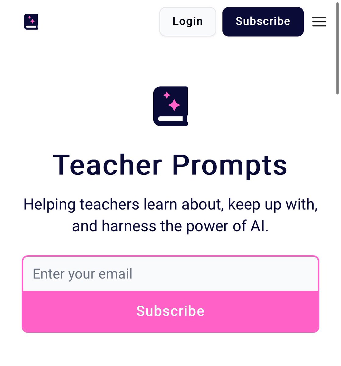 Mr_AlmondED's tweet photo. A friendly reminder that I send out a weekly newsletter that tries to bridge the gap between AI and evidence-based practice.

I usually don’t promote myself, but if you’ve read it and found it useful, or you’re seeing it for the first time, please share.

https://t.co/zMTWbY5KZz https://t.co/He2LZnTueg
